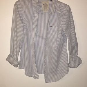 Hollister Striped Button-Down